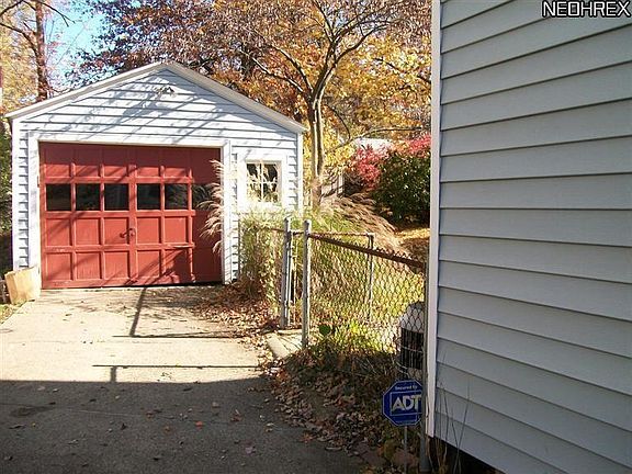 Garage and entrance to back door!