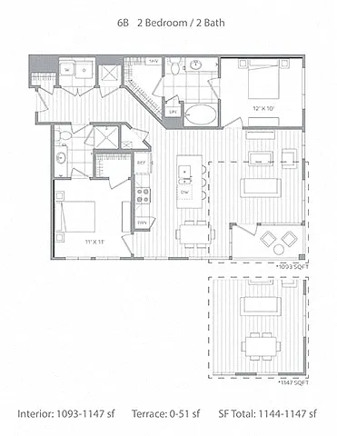 Floor plan B6