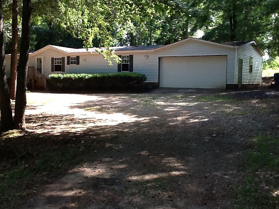 front with garage