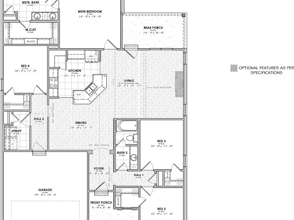 MoniqueFrench I Plan, Prairie Cove Phase II, Maurice, LA 70555 Zillow