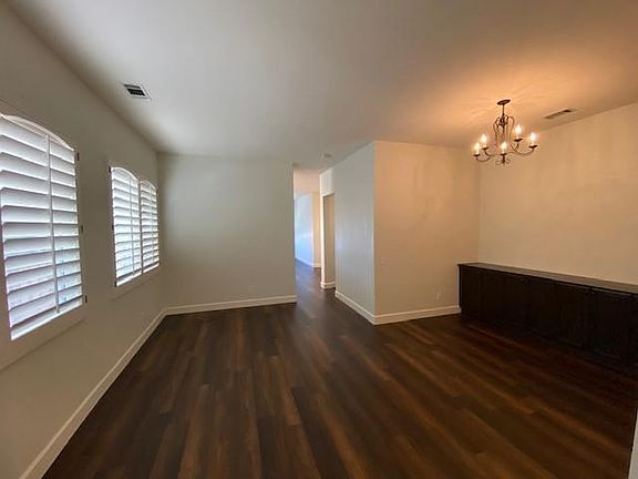 Living room Dining room with Built in Buffer.