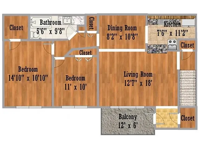 Floor plan B14