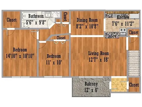 Floor plan B14