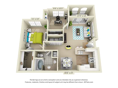 Floor plan Liberty