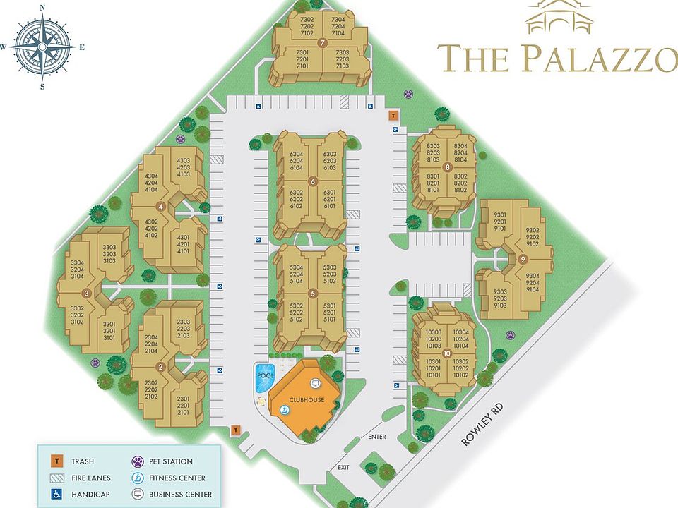 Palazzo community map