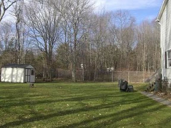 Private backyard