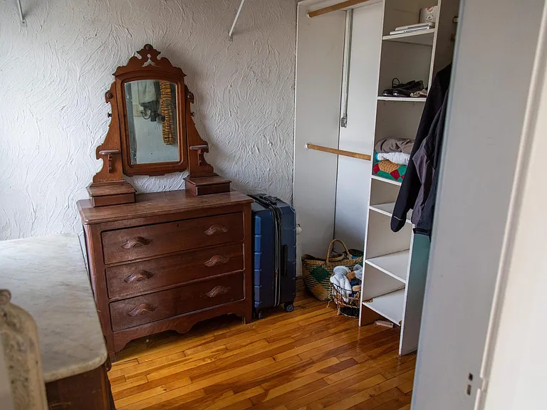 Walk-in closet off bedroom 2