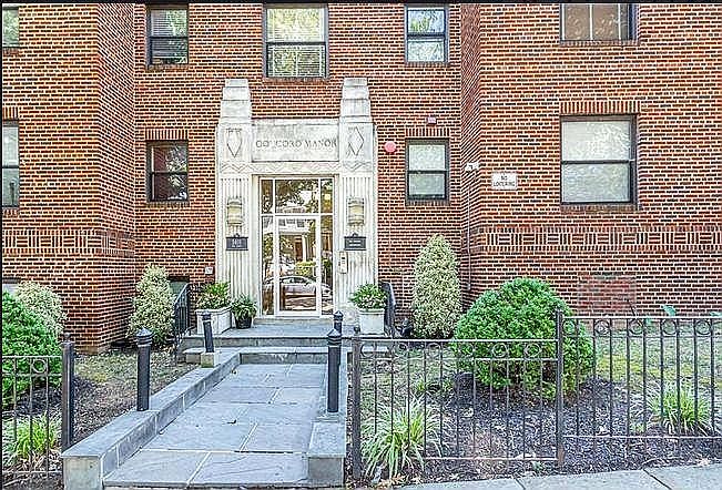 Entrance to Apartment Building