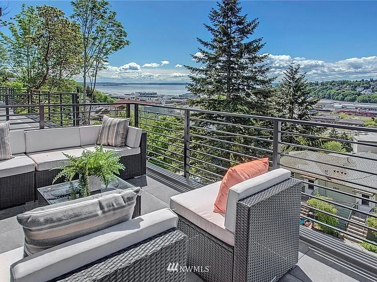 Enjoy views from multiple floors, each with separate deck