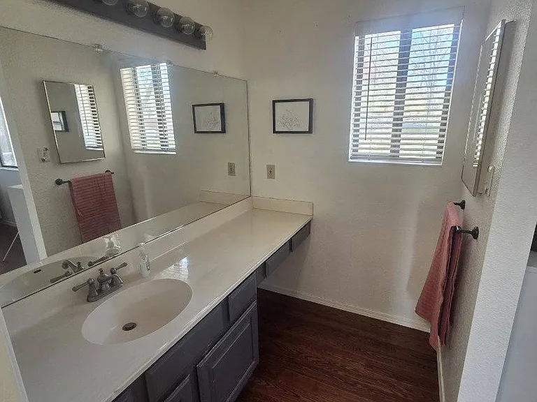 Master bathroom.