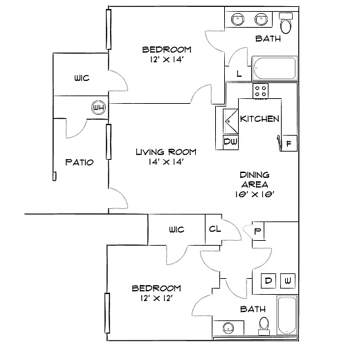 Floor plan Design 2B