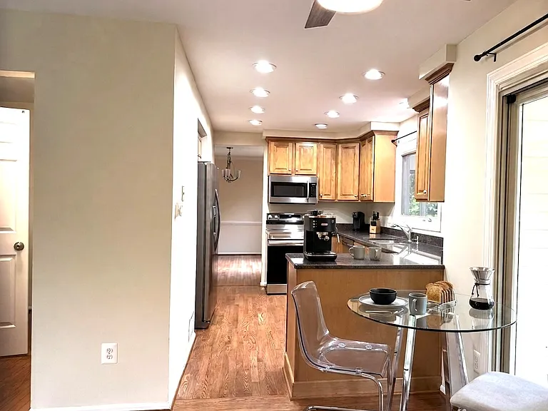 1st Floor - Kitchen with breakfast area. Adjoining mudroom with washer and dryer.