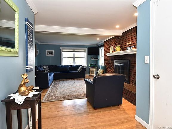 View of living room from great room.