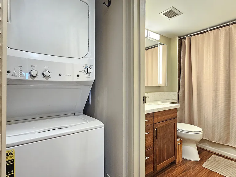 washer machine and 2nd bedroom, additional closet not shown