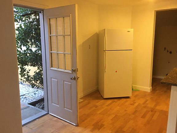 Kitchen with door to Back Patio