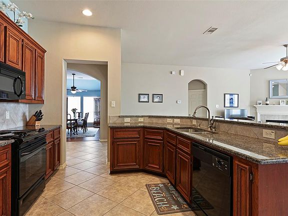 Open Kitchen with a Breakfast Bar.