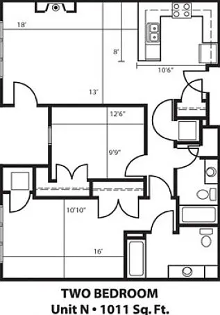 2 Bed N 2 Bed N