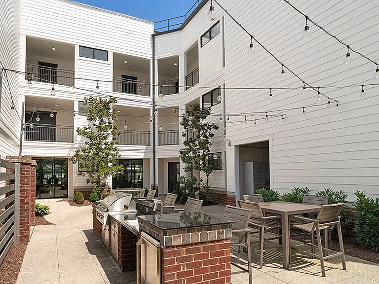 The patio area is great for BBQs or just enjoying a meal outdoors
