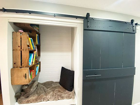 Reading nook/double closets