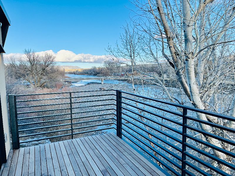 Beautiful views from your own private deck.