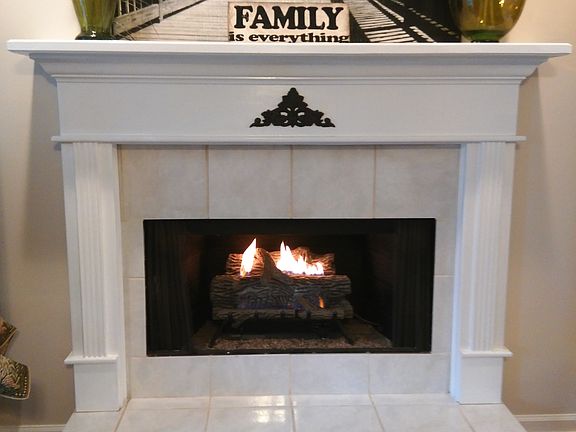 Gas Log Fireplace