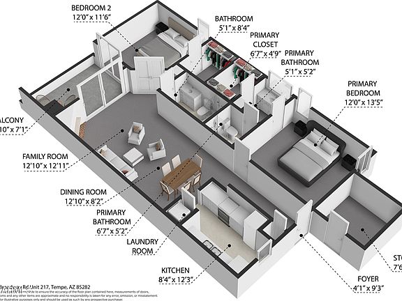 2nd image of 1125 E BROADWAY Road #217