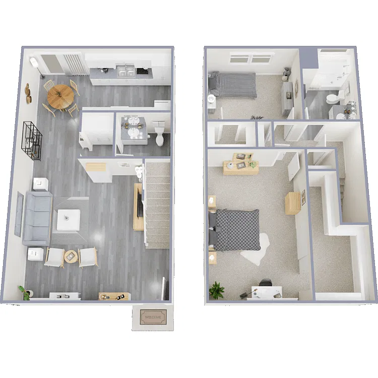 Floor plan Plan D