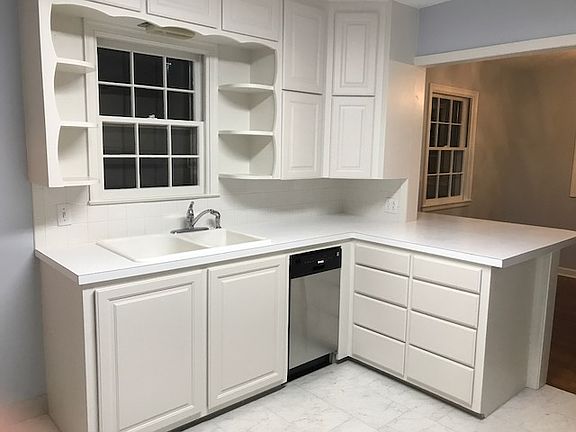 Kitchen with New Dishwasher