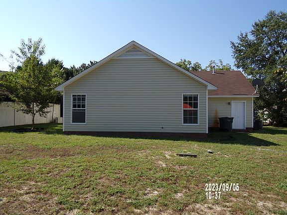 Back of the house and Backyard