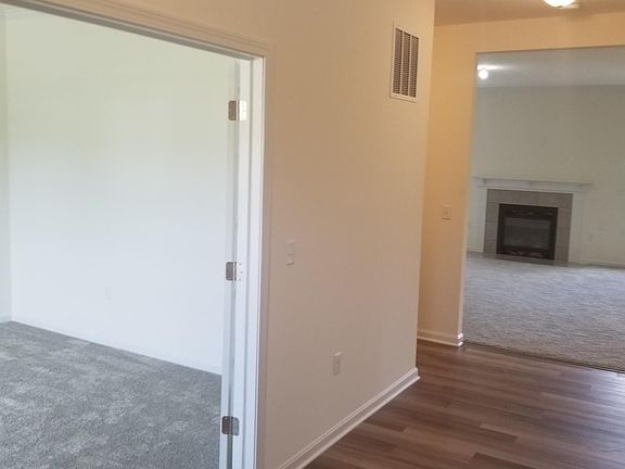 Entry, flex room and hall