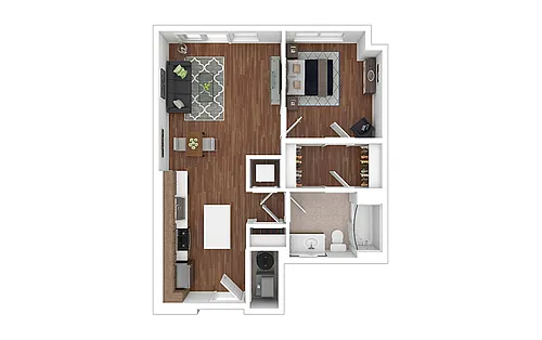 Floor plan A13