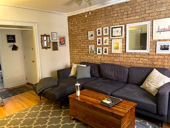 Living room with furniture