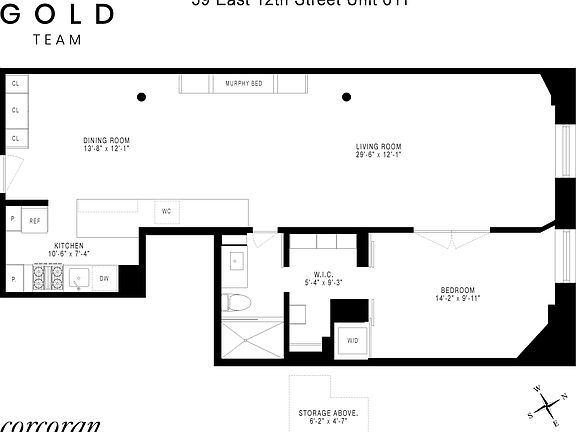 2nd image of 39 E 12th St APT 611