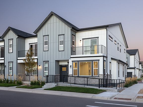 Roomy townhomes and unique single-family rentals at The Fillmore Rental Homes at Copperleaf.