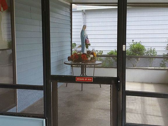 Enter Home Through Florida Room
