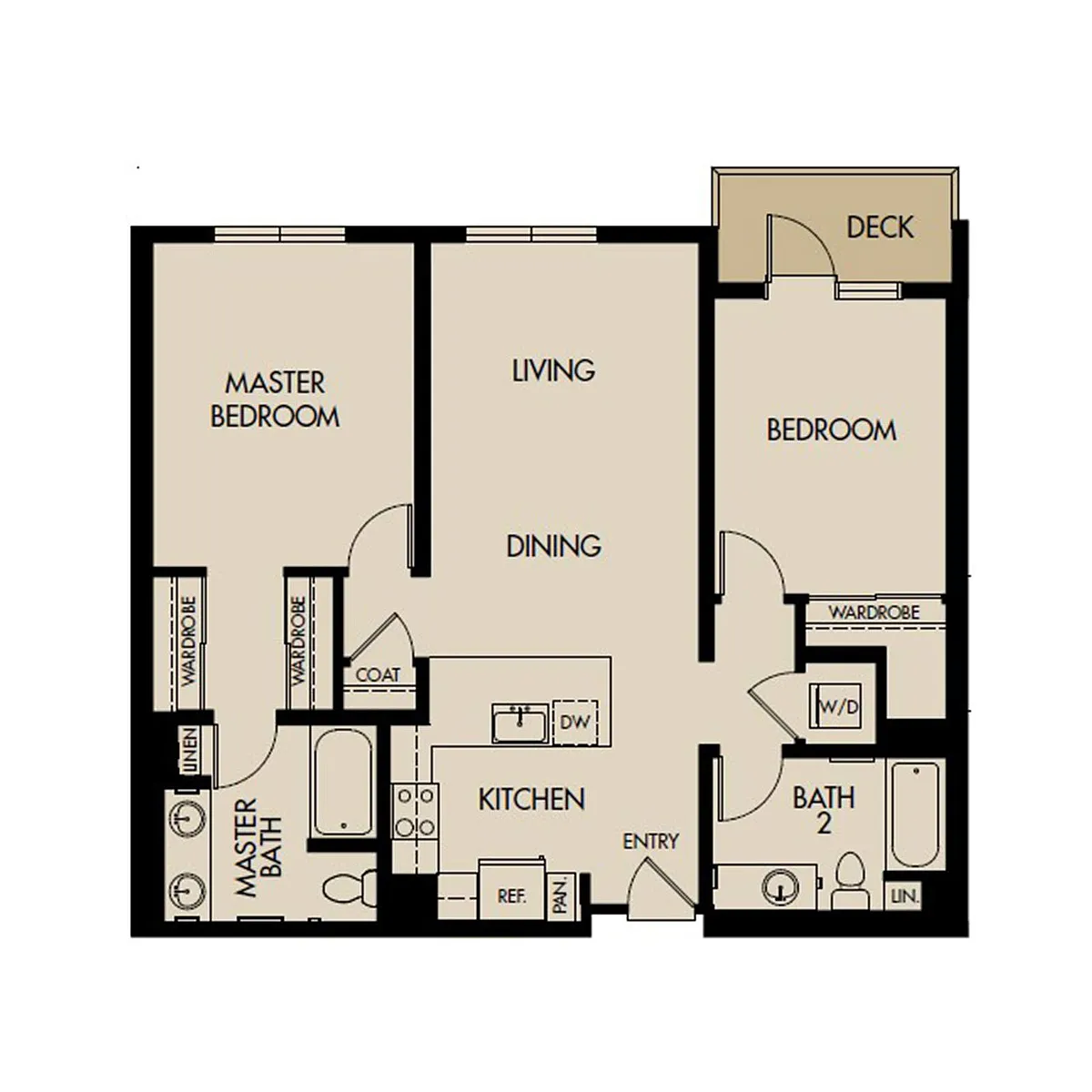 Floor plan Plan 2A