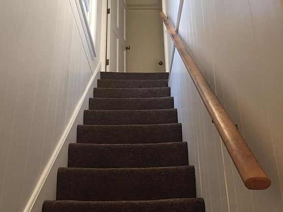 Stairs leading up to the unit