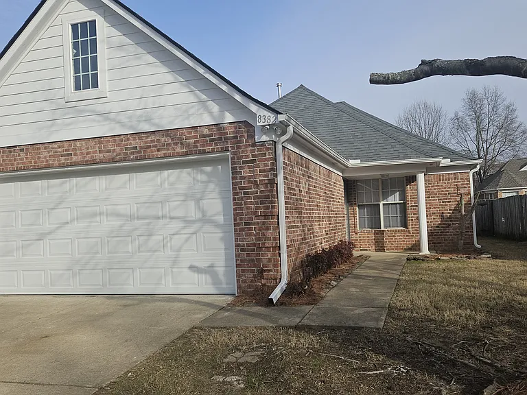 Two car garage