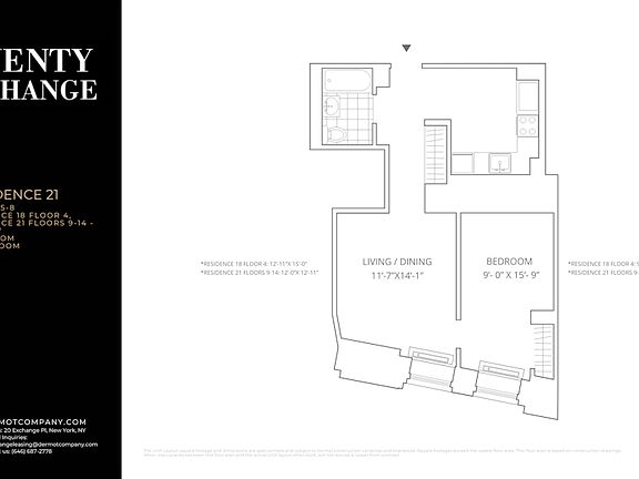 2nd image of 20 Exchange Pl APT 1321