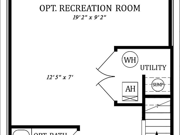 Optional Finished Lower Level