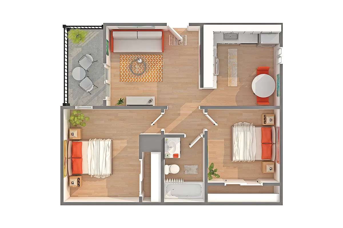 Floor plan Marina