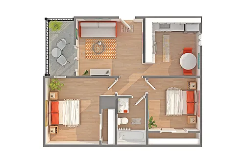 Floor plan Marina