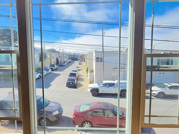Front windows looking out into the neighborhood