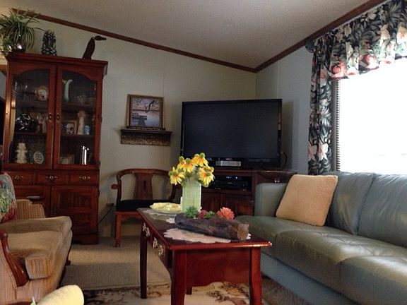 First half of living room.