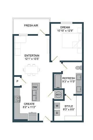 Floor plan A5A