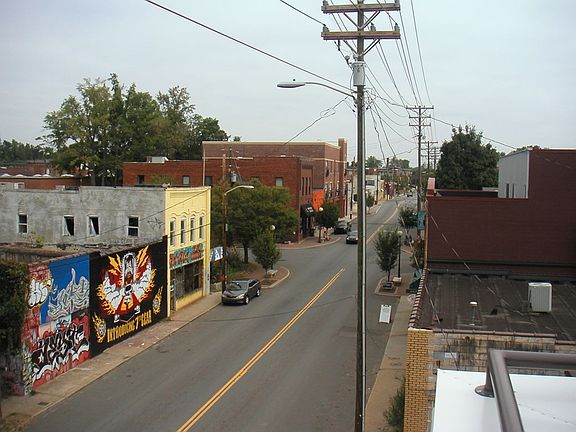 Patio/Deck overlooking NoDa 