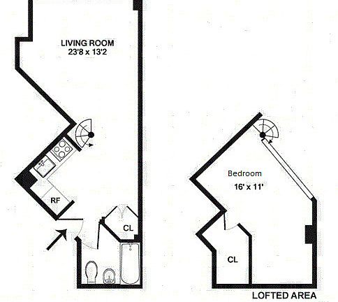 2nd image of 176 W 86th St APT 5F