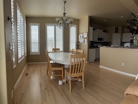 Natural light dining room/kitchen