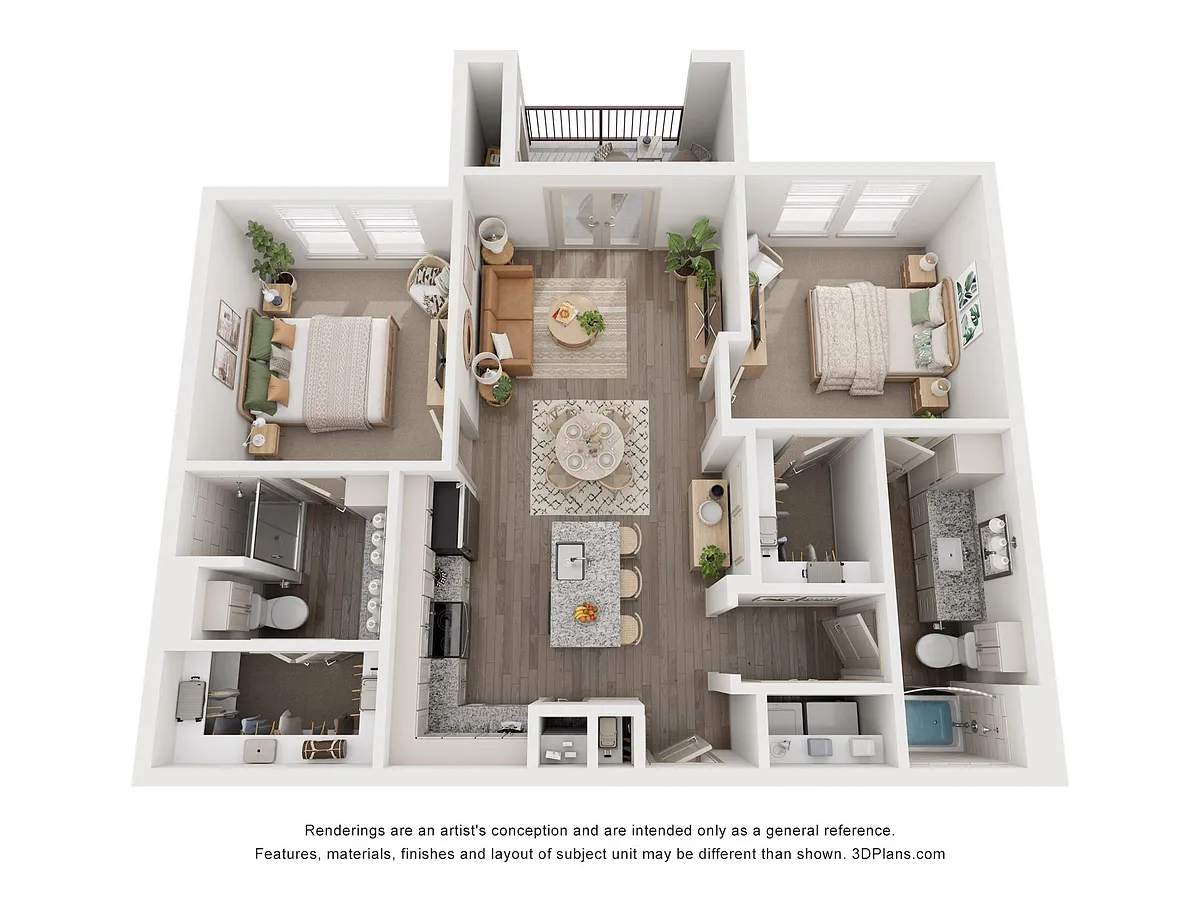 Floor plan B1