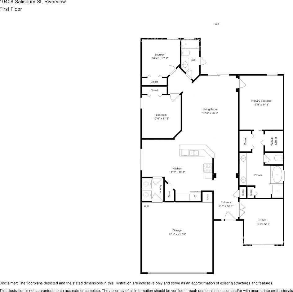 10408 Salisbury St Riverview, FL 33569 — Photo 2